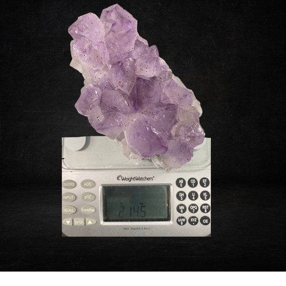 Uruguayan Deep Purple Amethyst Cluster 2.14 LB - Picture 4 of 7